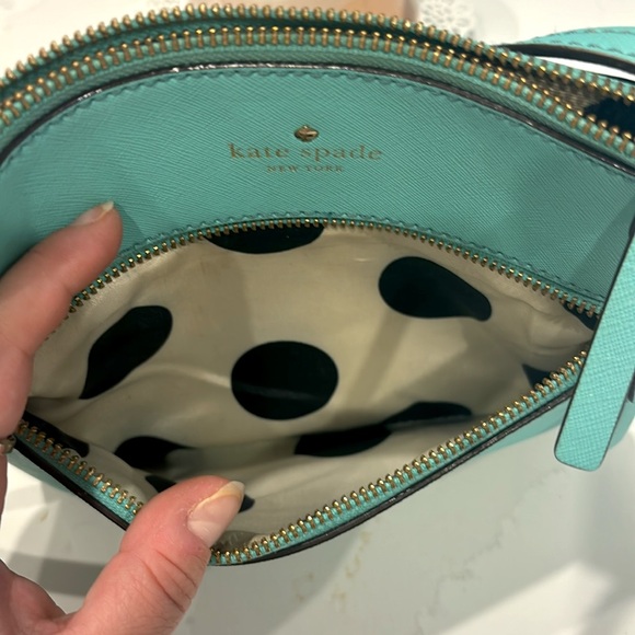 Kate Spade Turquoise Crossbody Purse - Picture 5 of 6